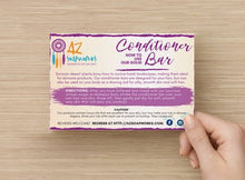 Solid Conditioner Bars | Hair or Skin | AZ Soapworks